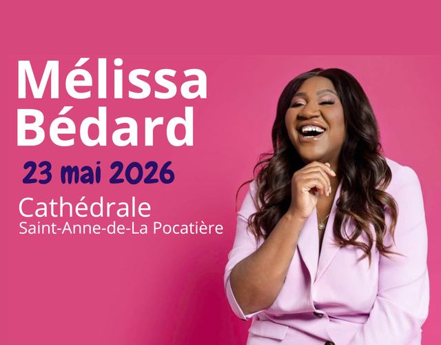 Spectacle Bénéfice - Mélissa Bédard